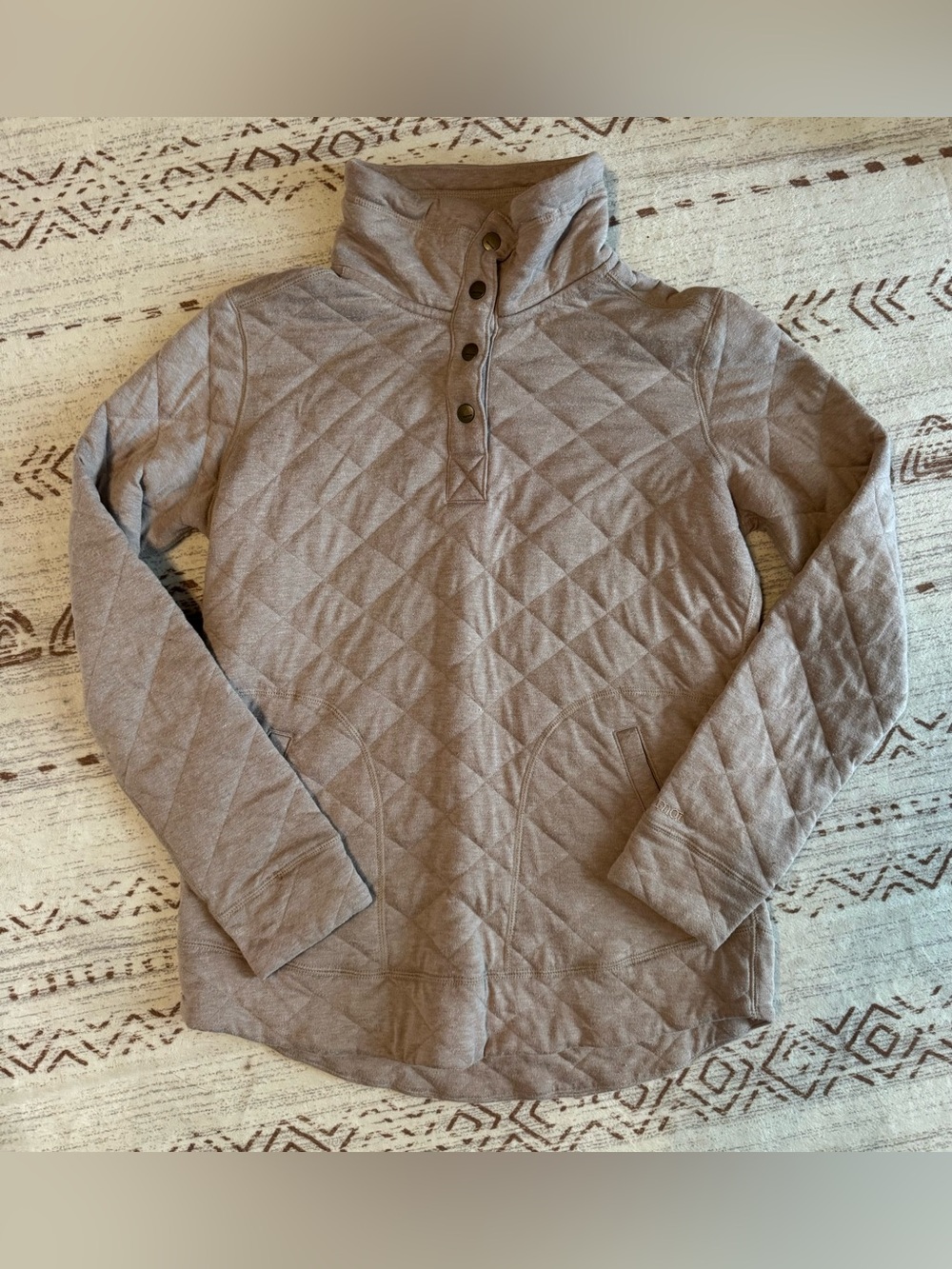 Marmot quilted pullover